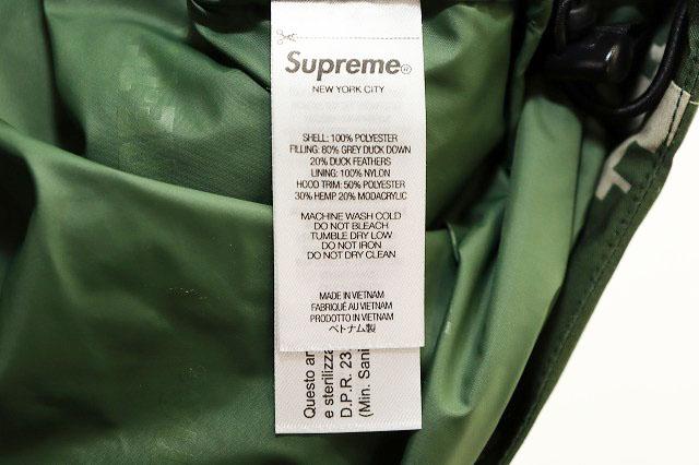 【中古】シュプリーム SUPREME 21AW GORE-TEX 700-FILL DOWN PARKA OlLIVE RUSSIAN CAMO L ☆AA★250719