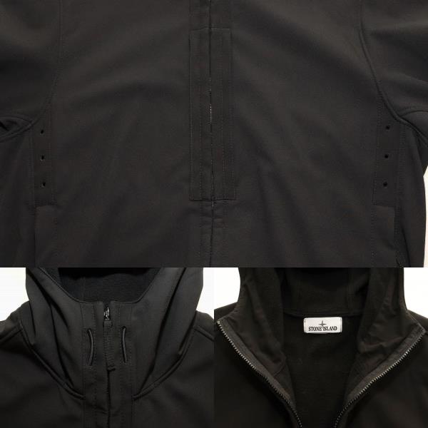 【中古】ストーンアイランド STONE  SOFT SHELL R E DYE TECHNOLOGY IN RECYCLED POLYESTER XXL ☆AA★250407 中古】ストーンアイランド STONE ISLAND SOFT SHELL R E DYE