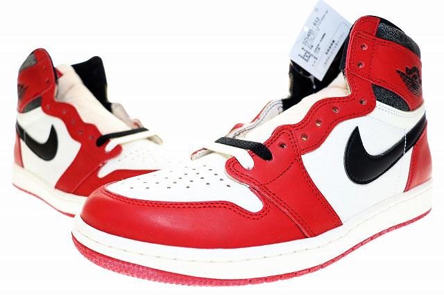 希少】NIKE エアジョーダン1 シカゴ 28.5cm 新品未使用 試着なし 希少】NIKE エアジョーダン1 シカゴ 28.5cm 新品未使用 試着なし
