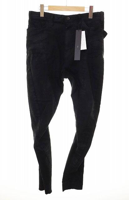【中古】ユリウス JULIUS 24AW PUNK SLIM JEANS BLACK SIZE 2 877PAM14-BD パンク スリム ジーンズ パンツ ■250402