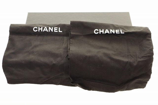 【中古】シャネル CHANEL ESPADRILLE SHOES WHITE SIZE 37 エスパドリーユ レース スリッポン ☆AA★●▲■260516_8