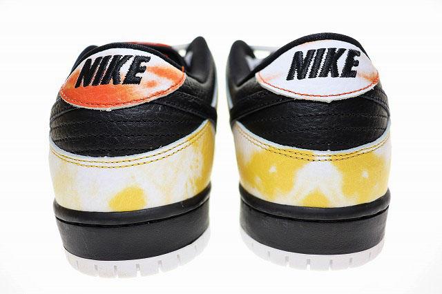 【中古】ナイキ NIKE SB DUNK LOW PRO QS RAYGUNS AWAY 2019 29.5cm TIE-DYE BQ6832-001 ▲■250404