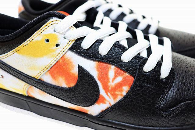 【中古】ナイキ NIKE SB DUNK LOW PRO QS RAYGUNS AWAY 2019 29.5cm TIE-DYE BQ6832-001 ▲■250404