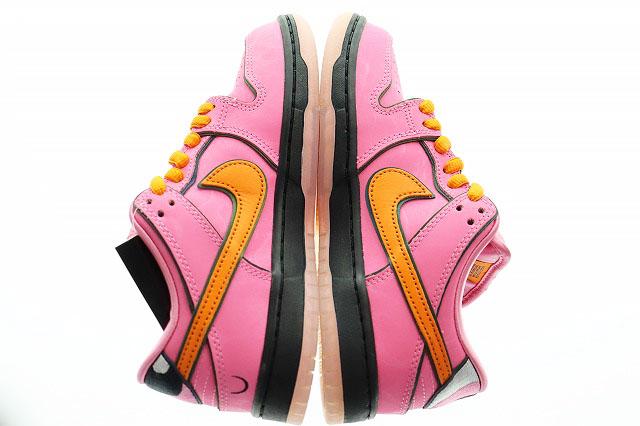 【中古】ナイキ NIKE × THE POWERPUFF GIRLS SB DUNK LOW PRO QS BLOSSOM 22.5cm FD2631-600 ●▲■ 250402
