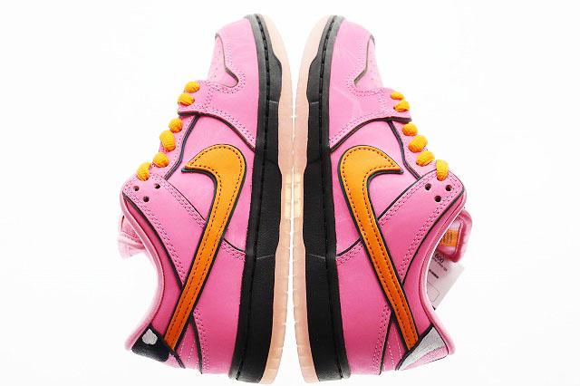 【中古】ナイキ NIKE × THE POWERPUFF GIRLS SB DUNK LOW PRO QS BLOSSOM 22.5cm FD2631-600 ●▲■ 250402