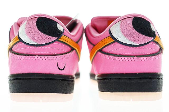 【中古】ナイキ NIKE × THE POWERPUFF GIRLS SB DUNK LOW PRO QS BLOSSOM 22.5cm FD2631-600 ●▲■ 250402