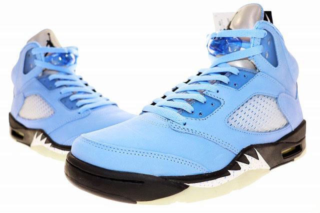 【中古】ナイキ NIKE AIR JORDAN 5 RETRO SE UNIVERSITY BLUE 2023 28cm DV1310-401 AJ5 エア ジョーダン ▲■250418 その他スニーカー