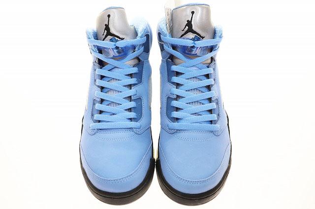 【中古】ナイキ NIKE AIR JORDAN 5 RETRO SE UNIVERSITY BLUE 2023 28cm DV1310-401 AJ5 エア ジョーダン ▲■250418 その他スニーカー