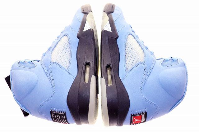 【中古】ナイキ NIKE AIR JORDAN 5 RETRO SE UNIVERSITY BLUE 2023 28cm DV1310-401 AJ5 エア ジョーダン ▲■250418 その他スニーカー