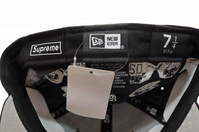 【中古】シュプリーム SUPREME 24AW JERSEYS BOX LOGO NEW ERA NAVY 7 1/4 57.7cm ボックス ロゴ ☆AA★▲■250419