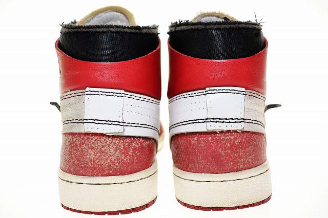 【中古】ナイキ NIKE THE 10 AIR JORDAN 1 OFF-WHITE CHICAGO 2017 26.5cm AA3834-101 AJ1 ☆AA★▲■250627