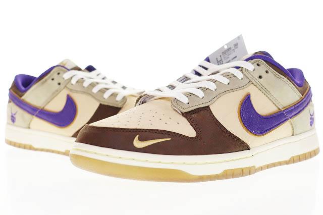 【中古】ナイキ NIKE DUNK LOW PRM SETSUBUN 29cm DQ5009-268 ダンク ロー 節分 パープル ブラウン ▲■250410