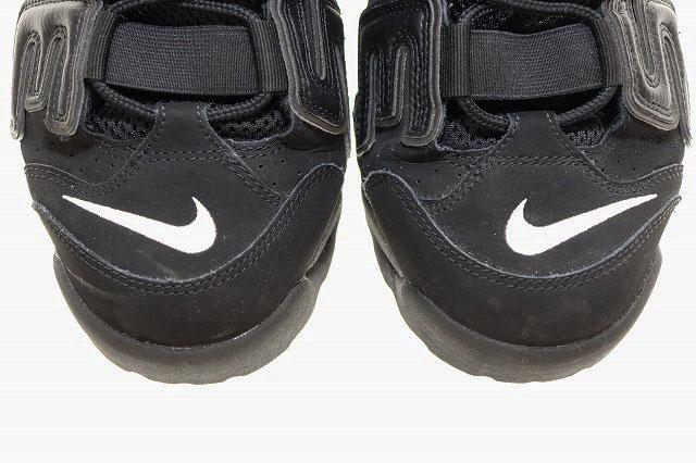 【中古】ナイキ NIKE × SUPREME AIR MORE UPTEMPO BLACK 28.5cm 902290-001 シュプリーム ☆AA★▲■250427
