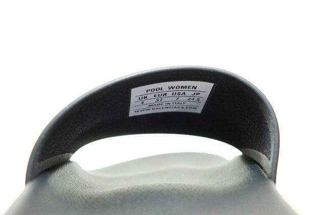 バレンシアガ BALENCIAGA POOL SLIDE BLACK プール スライド サンダル