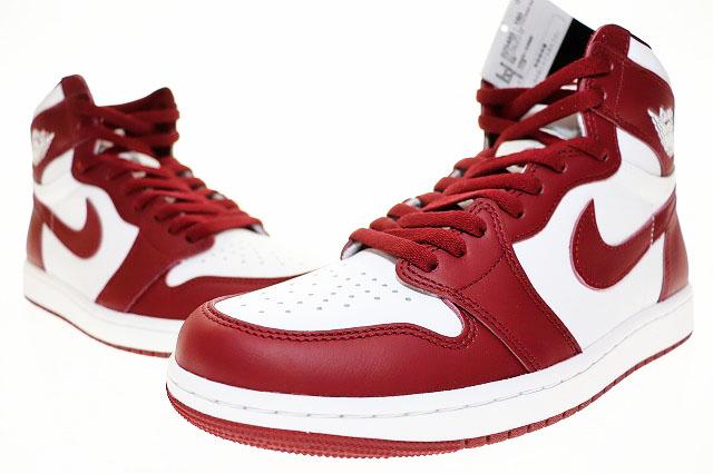 【中古】ナイキ NIKE AIR JORDAN 1 RETRO HIGH OG ARTISANAL RED 2024 27cm TEAM RED DZ5485-160 AJ1 ▲■250701