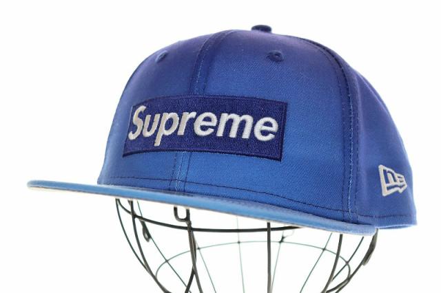 Supreme　ニューエラ　メタルロゴ　キャップ supreme キャップ ニューエラ メタリックロゴ シュプリーム