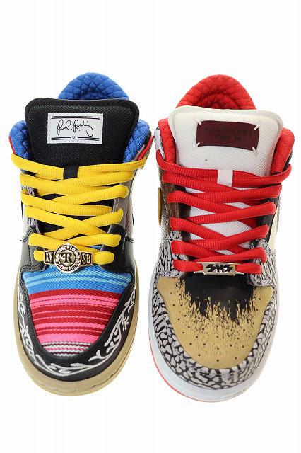 【中古】ナイキ NIKE SB DUNK LOW PRO QS WHAT THE P-ROD 25.5cm CZ2239-600 ダンク ロー ホワット ザ ▲■250518