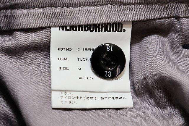 【中古】ネイバーフッド NEIGHBORHOOD TUCK-D / C-PT M 211BENH-PTM05 タック デニム パンツ ☆AA★250512 中古】ネイバーフッド NEIGHBORHOOD TUCK-D / C-PT M 211BENH-PTM05