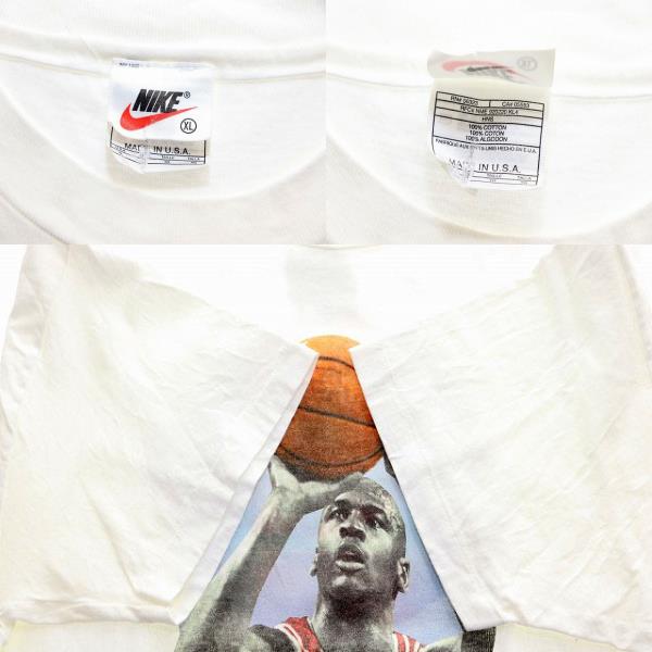 【中古】ナイキ NIKE 90s USA製 JORDAN’S BACK TEE #45 XL ヴィンテージ ジョーダン カムバック Tシャツ 45 250506 中古】ナイキ NIKE 90s USA製 JORDAN'S BACK TEE #45 XL ヴィンテージ
