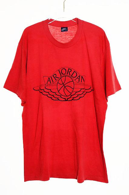 【中古】ナイキ NIKE 80s USA製 紺タグ AIR JORDAN 1 WING LOGO TEE XL ジョーダン ウイング ロゴ Tシャツ 250502