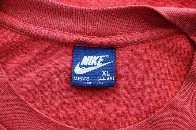 中古】ナイキ NIKE 80s USA製 紺タグ AIR JORDAN 1 WING LOGO TEE XL