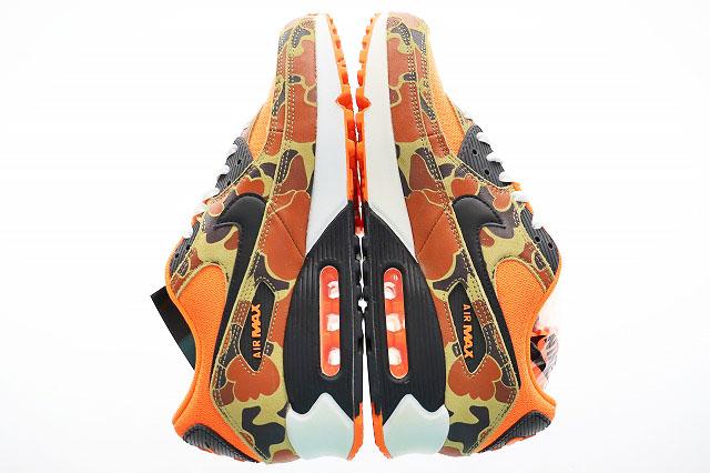 【中古】ナイキ NIKE AIR MAX 90 SP ORANGE CAMO 28.5cm CW4039-800 エア マックス 90 オレンジ カモ ▲■250507