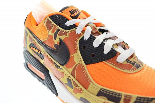 【中古】ナイキ NIKE AIR MAX 90 SP ORANGE CAMO 28.5cm CW4039-800 エア マックス 90 オレンジ カモ ▲■250507