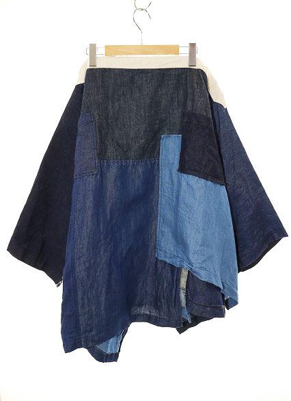 【中古】タオ コムデギャルソン TAO COMME des GARCONS デニム スカート Mサイズ TM-S020 フレア ●250508