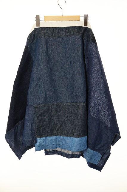 【中古】タオ コムデギャルソン TAO COMME des GARCONS デニム スカート Mサイズ TM-S020 フレア ●250508