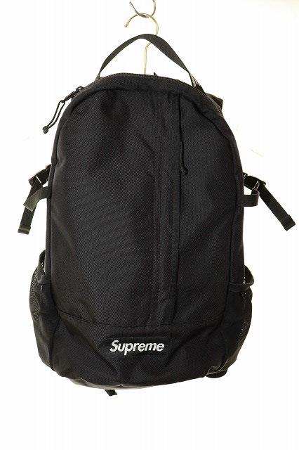 中古】シュプリーム SUPREME 18SS BACKPACK BLACK バックパック 中古】シュプリーム SUPREME 18SS BACKPACK BLACK バックパック