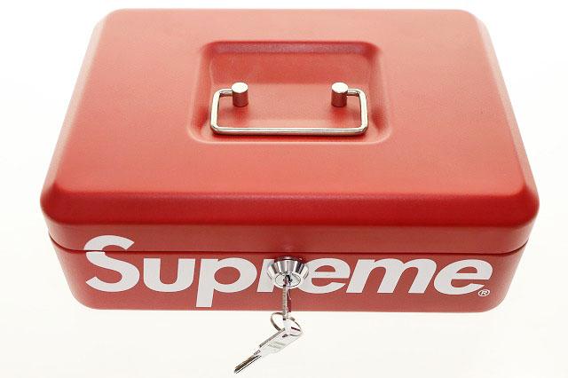 【中古】シュプリーム SUPREME 17AW ROCK BOX ロックボックス ロゴ 金庫 小物入れ 工具箱 収納 鍵付き ☆AA★▲260611