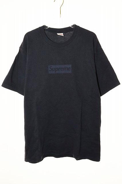 【中古】シュプリーム SUPREME 23SS TONAL BOX LOGO TEE NAVY M トナル ボックス ロゴ Tシャツ ネイビー ☆AA★250622