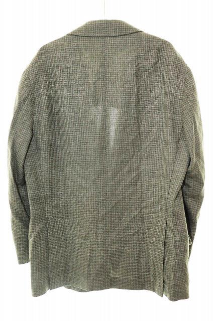 【中古】ブルネロクチネリ BRUNELLO CUCINELLI テーラードジャケット サイズ50 ブレザー ウール リネン ●250605
