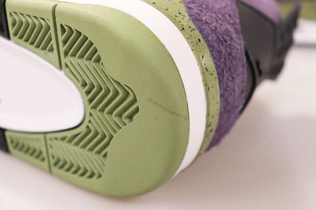 【中古】ナイキ NIKE WMNS AIR JORDAN 4 RETRO CANYON PURPLE 2022 27.5cm AQ9129-500 AJ4 ▲■250526