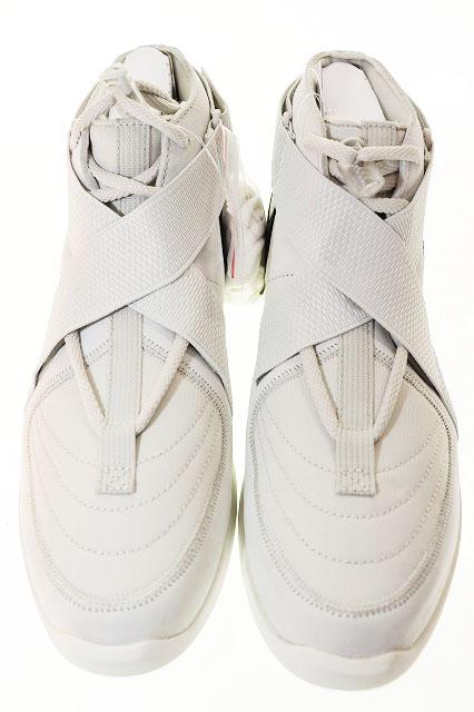 【中古】ナイキ NIKE AIR × FEAR OF GOD 1 RAID LIGHT BONE 28.5cm AT8087-001 ☆AA★▲■250611