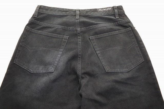【中古】バレンシアガ BALENCIAGA 23AW BOOTCUT M 772009 TNW11 ブーツカット フレア デニム パンツ ☆AA★ 250629_3