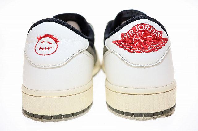 【中古】ナイキ NIKE WMNS AIR JORDAN 1 LOW OG SP MEDIUM OLIVE 2023 28.5cm TRAVIS DZ4137-106 ☆AA★▲■250703