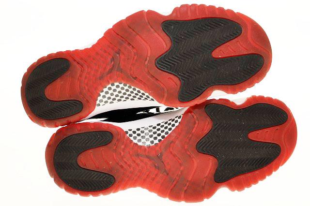 【中古】ナイキ NIKE AIR JORDAN 11 RETRO BRED BLACK TRUE RED 30?p 378037-061 エア ジョーダン レトロ ▲250703_5