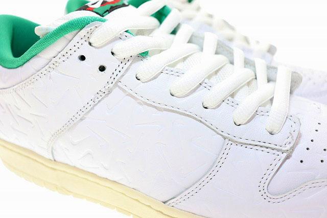 【中古】ナイキ NIKE SB DUNK LOW OG QS 2 BEN-G 2019 29.5cm WHITE CU3846-100 エスビー ダンク ベン-G ▲■250612
