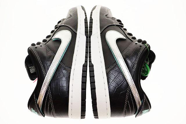 【中古】ナイキ NIKE SB DUNK LOW PRO OG QS DIAMOND SUPPLY CO. 2018 29.5cm BLACK BV1310-001 ▲■250609