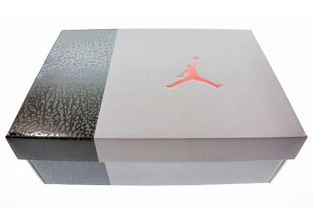 【中古】ナイキ NIKE AIR JORDAN 3 RETRO WHITE 2024 26.5cm CEMENT GREY CT8532-106 AJ3 エア ジョーダン ▲■250610