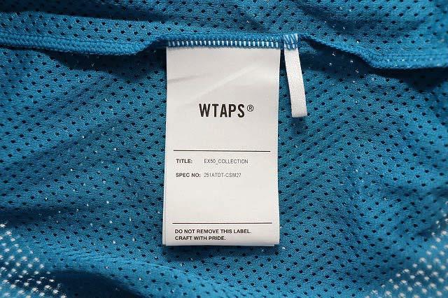 中古】ダブルタップス WTAPS 25SS QB SS POLY TURQUOISE SIZE 01
