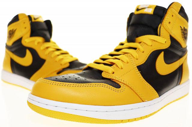 【中古】ナイキ NIKE AIR JORDAN 1 RETRO HIGH OG POLLEN 28.5?p 555088-701 エア ジョーダン レトロ ハイ ▲250706