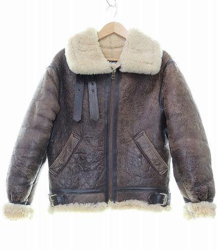 【中古】アヴィレックス AVIREX B-3 USA製 フライト ジャケット ムートン 34 レザージャケット 251218