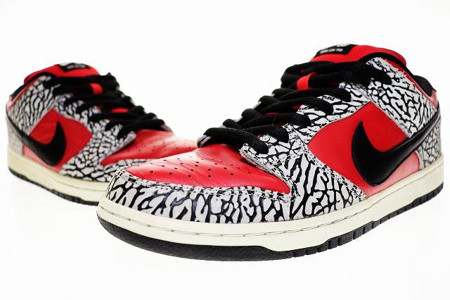 【中古】ナイキ NIKE DUNK LOW PREMIUM SB SUPREME 2012 28.5cm 12SS 313170-600 ☆AA★▲■250922