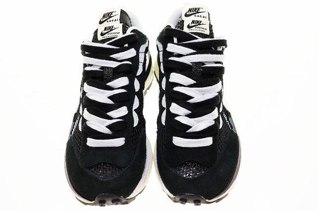 【中古】ナイキ NIKE VAPORWAFFLE SACAI BLACK WHITE 2020 27.5cm CV1363-001 ヴェイパーワッフル サカイ ▲250718