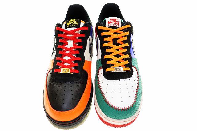 【中古】ナイキ NIKE AIR FORCE 1 '07 LV8 WHAT THE NYC 2019 28.5cm CITY OF ATHLETES CT3610-100 ▲■250729