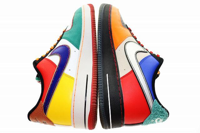 【中古】ナイキ NIKE AIR FORCE 1 '07 LV8 WHAT THE NYC 2019 28.5cm CITY OF ATHLETES CT3610-100 ▲■250729