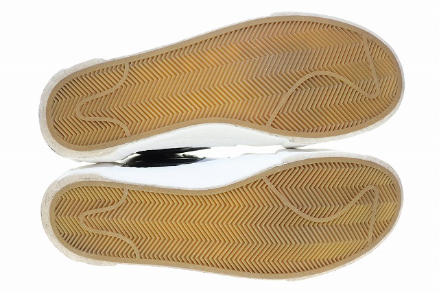 【中古】ナイキ NIKE × sacai BLAZER MID WOLF GREY BLACK 28.5cm BV0072-002 サカイ ブレザー ミッド ▲■250903