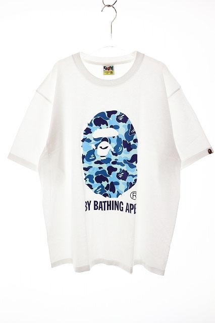 【中古】アベイシングエイプ A BATHING APE ABC CAMO TEE WHITE 2XL 001TEL301007M カモ ロゴ プリント ■250801